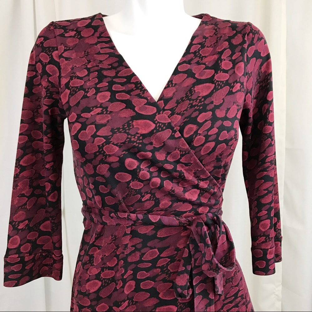 Diane von Furstenberg Julian Silk Wrap Dress - Picture 3 of 7